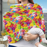 Candy And Jelly Pattern Print Baby Seat Cover
