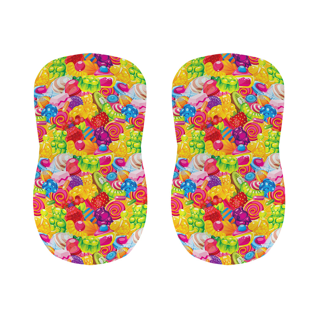 Candy And Jelly Pattern Print Bar Stool Covers