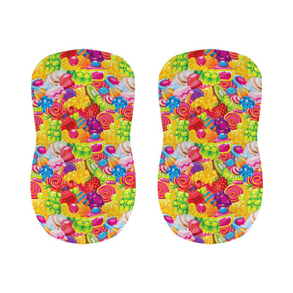 Candy And Jelly Pattern Print Bar Stool Covers