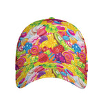 Candy And Jelly Pattern Print Baseball Cap