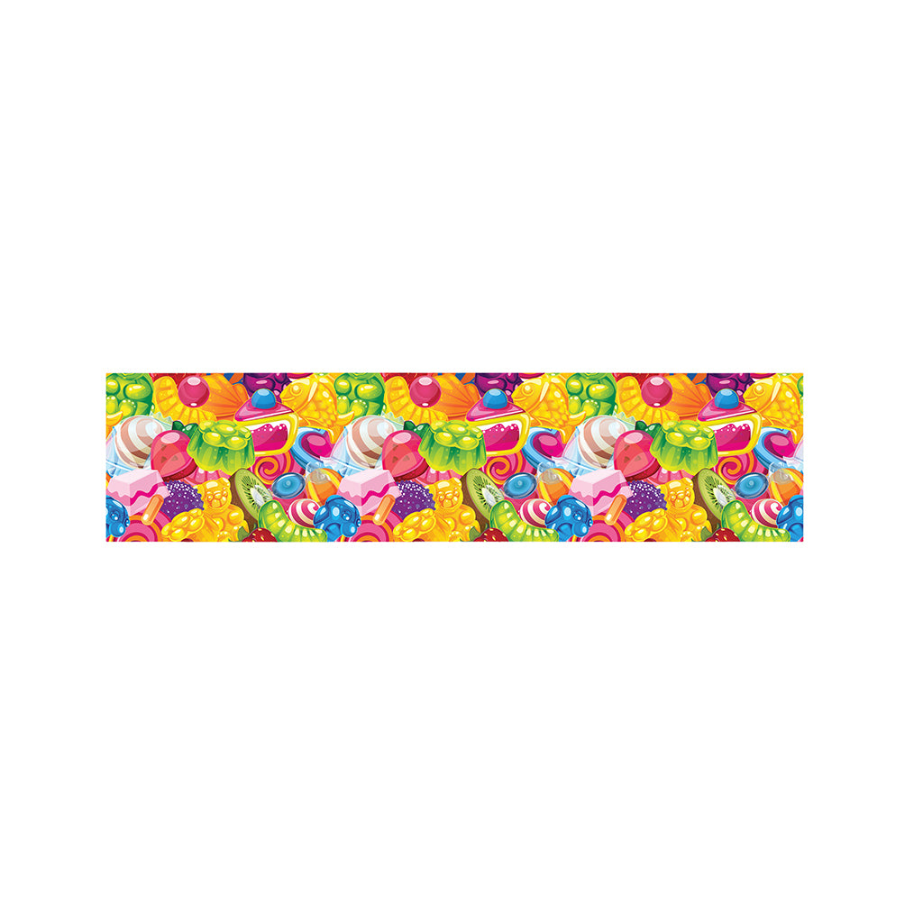 Candy And Jelly Pattern Print Bed Runner