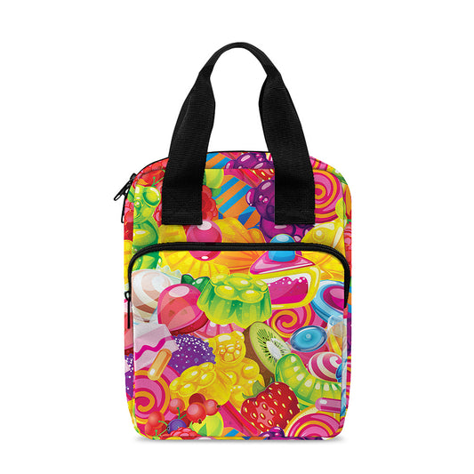 Candy And Jelly Pattern Print Bible Tote Bag