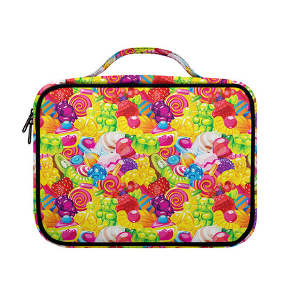 Candy And Jelly Pattern Print Briefcase Bible Bag