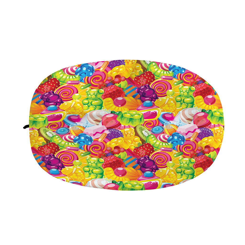 Candy And Jelly Pattern Print Car Side Mirror Covers