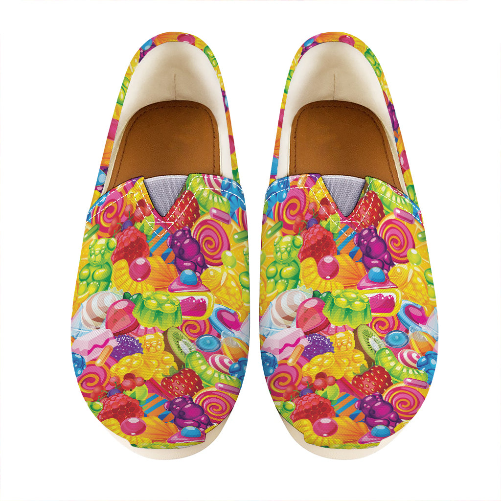 Candy And Jelly Pattern Print Casual Shoes