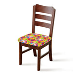 Candy And Jelly Pattern Print Chair Cushion Cover