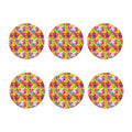 Candy And Jelly Pattern Print Coaster Set