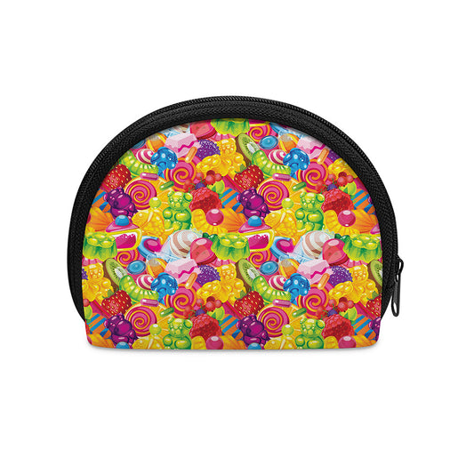 Candy And Jelly Pattern Print Coin Purse