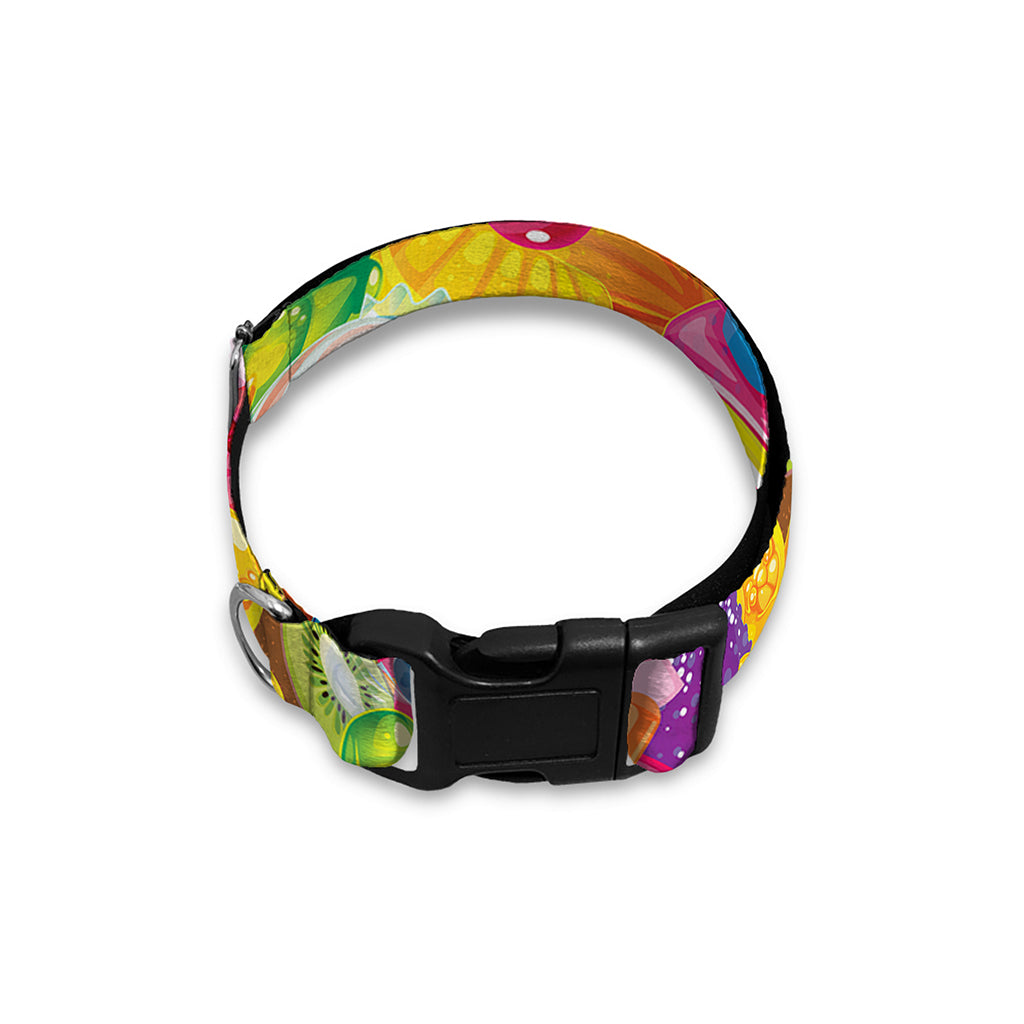 Candy And Jelly Pattern Print Dog Collar