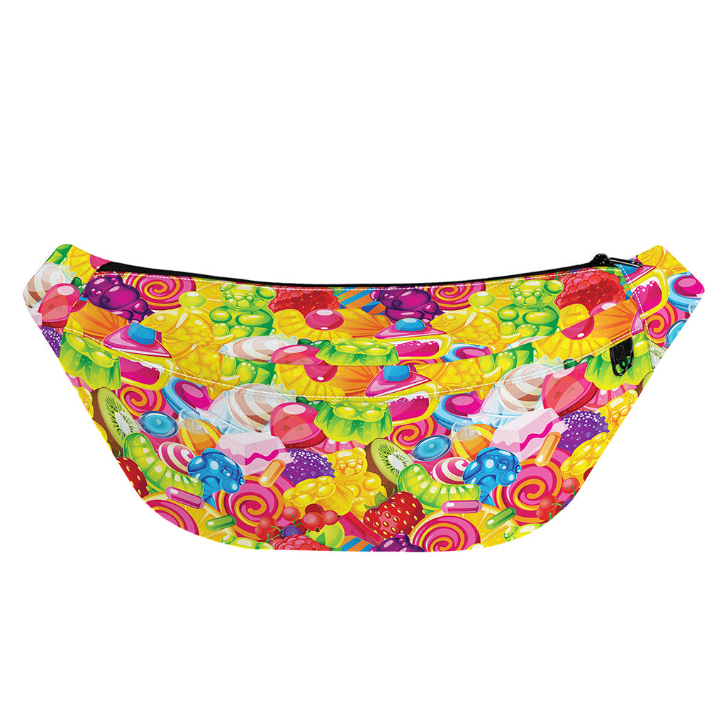 Candy And Jelly Pattern Print Fanny Pack