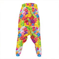 Candy And Jelly Pattern Print Hammer Pants