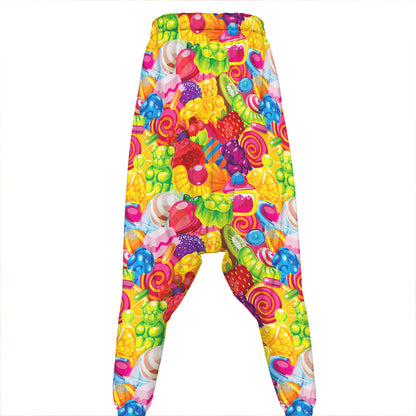 Candy And Jelly Pattern Print Hammer Pants