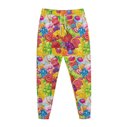 Candy And Jelly Pattern Print Jogger Pants
