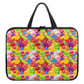 Candy And Jelly Pattern Print Laptop Sleeve With Handle