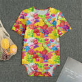Candy And Jelly Pattern Print Men's Bodysuit