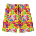 Candy And Jelly Pattern Print Men's Swim Trunks