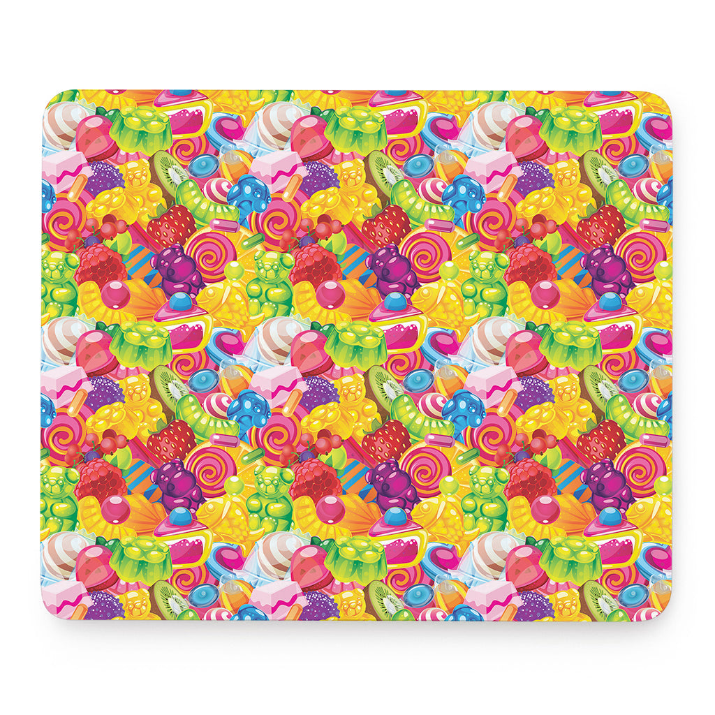 Candy And Jelly Pattern Print Mouse Pad