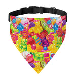 Candy And Jelly Pattern Print Over The Collar Dog Bandana
