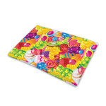 Candy And Jelly Pattern Print Pet Cooling Mat Cover