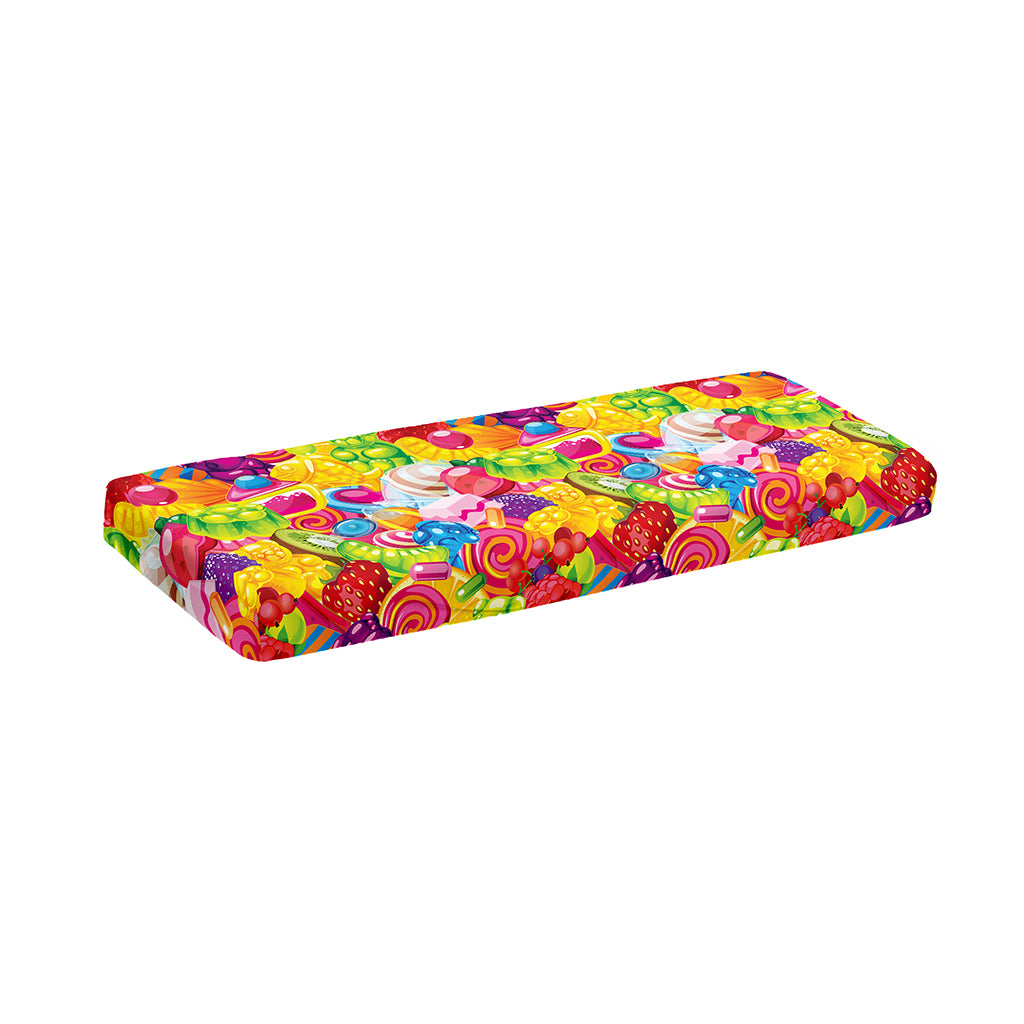 Candy And Jelly Pattern Print Piano Keyboard Cover
