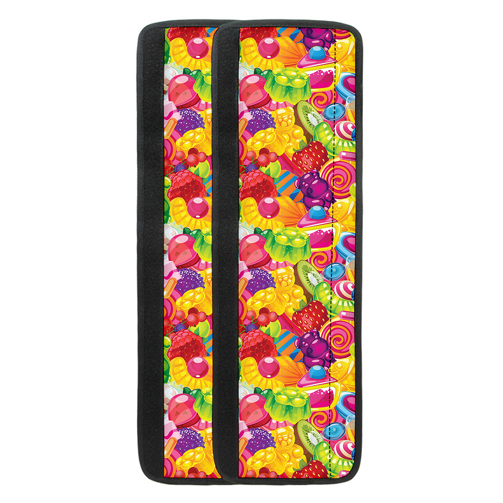 Candy And Jelly Pattern Print Refrigerator Handle Covers