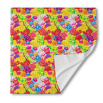 Candy And Jelly Pattern Print Silk Bandana