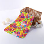 Candy And Jelly Pattern Print Towel