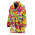 Candy And Jelly Pattern Print Women's Bathrobe