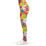 Candy And Jelly Pattern Print Women's Leggings