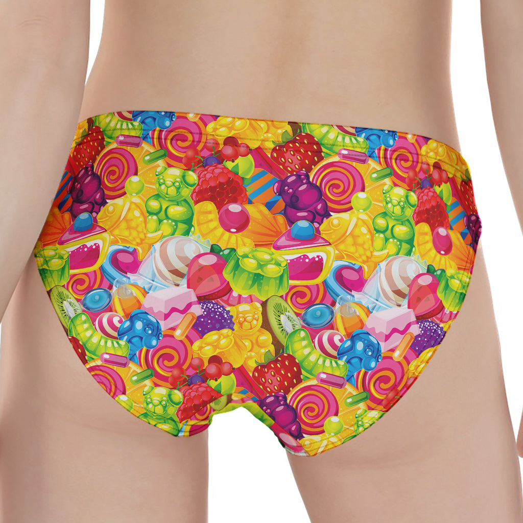 Candy And Jelly Pattern Print Women's Panties