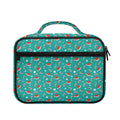 Candy And Santa Claus Hat Pattern Print Briefcase Bible Bag