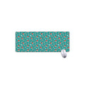 Candy And Santa Claus Hat Pattern Print Extended Mouse Pad