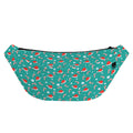 Candy And Santa Claus Hat Pattern Print Fanny Pack