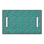 Candy And Santa Claus Hat Pattern Print Golf Cart Seat Cover