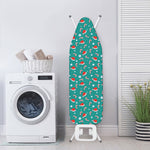 Candy And Santa Claus Hat Pattern Print Ironing Board Cover