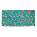Candy And Santa Claus Hat Pattern Print Towel