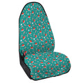 Candy And Santa Claus Hat Pattern Print Waterproof Car Seat Cover