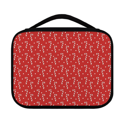 Candy Cane Polka Dot Pattern Print Classic Bible Case