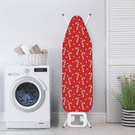 Candy Cane Polka Dot Pattern Print Ironing Board Cover