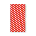 Candy Cane Stripe Pattern Print Baby Crib Sheet