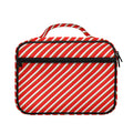 Candy Cane Stripe Pattern Print Briefcase Bible Bag