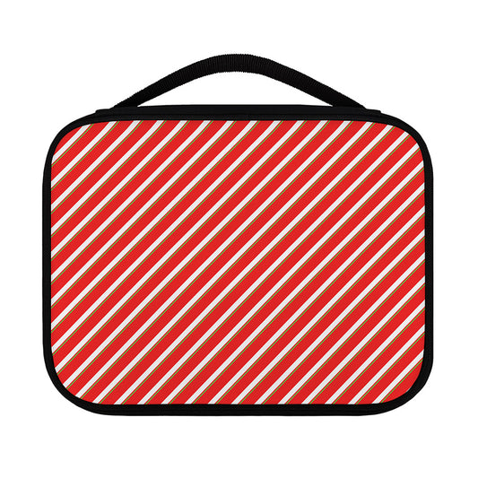 Candy Cane Stripe Pattern Print Classic Bible Case