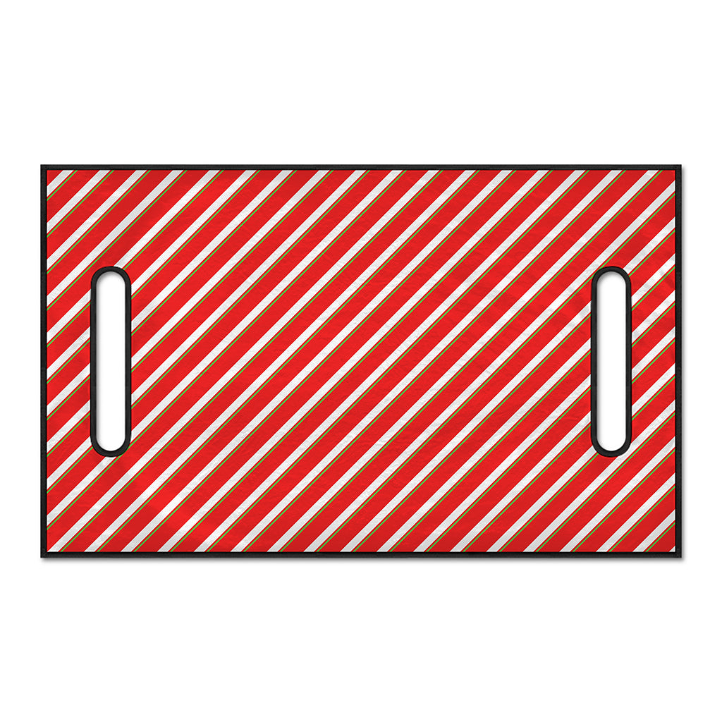 Candy Cane Stripe Pattern Print Golf Cart Seat Cover