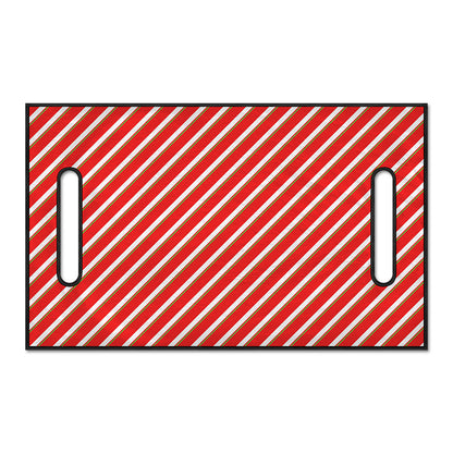 Candy Cane Stripe Pattern Print Golf Cart Seat Cover