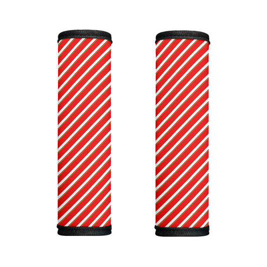 Candy Cane Stripe Pattern Print Handle Covers