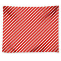 Candy Cane Stripe Pattern Print Tapestry