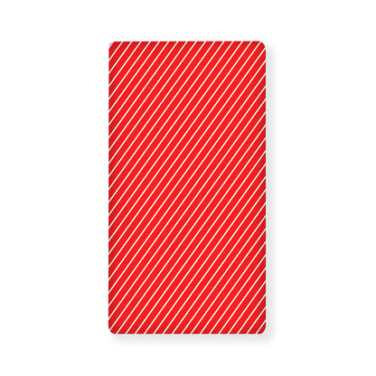 Candy Cane Striped Pattern Print Baby Crib Sheet