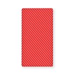 Candy Cane Striped Pattern Print Baby Crib Sheet