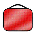Candy Cane Striped Pattern Print Classic Bible Case