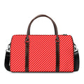 Candy Cane Striped Pattern Print Duffel Bag